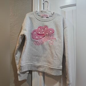 Girls Size 8 CowGirl Sweater